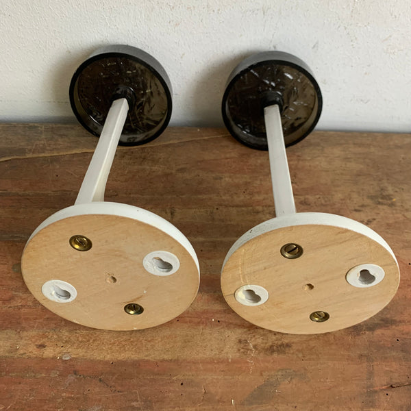 2 vintage Garderobenhaken