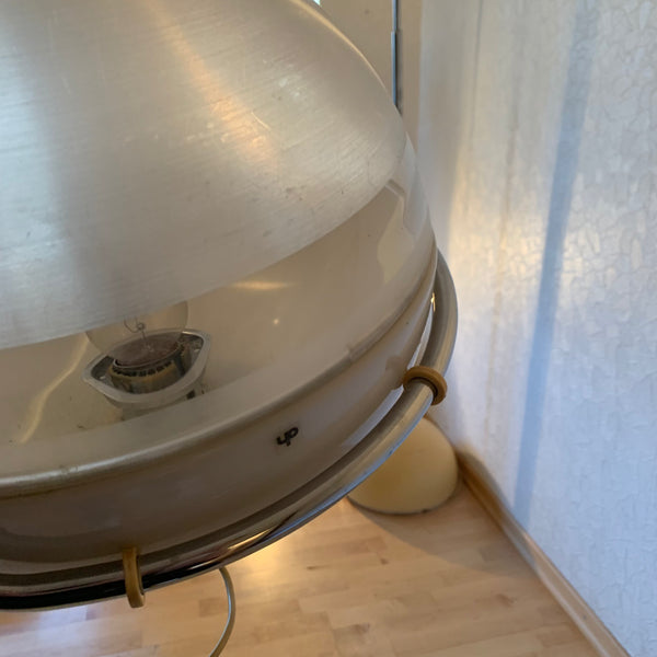 Vintage Space Age Bogenlampe Focus Bogen Stehlampe von Fabio Lenci für Guzzini