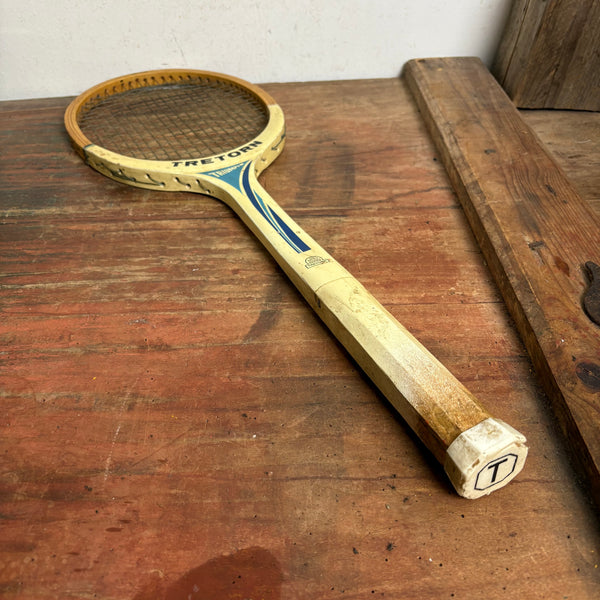 Vintage Holz Tennisschläger Triumph von Tretorn