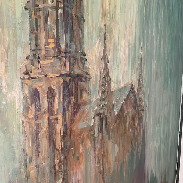Ölgemälde Ulmer Münster von Alexander Misjurow