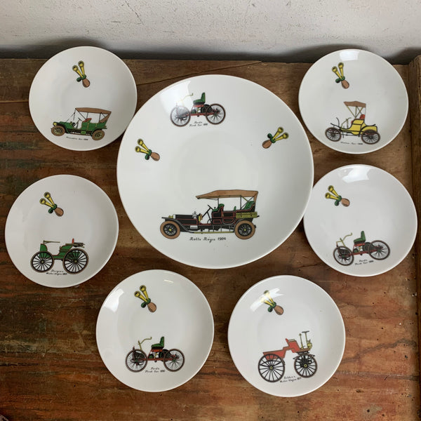 Vintage Mid Century Konfekt Schalen Set Oldtimer von Winterling