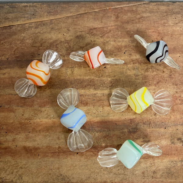 6 vintage Murano Glas Bonbon