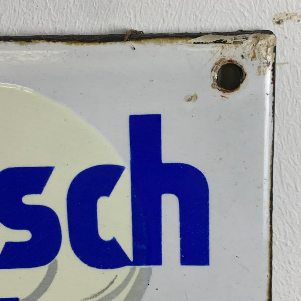 Vintage Emaille Schild Küpperbusch Sparherde haben Weltruf