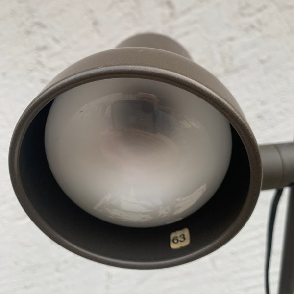 Vintage Stehlampe 2 Spot von Hustadt Leuchten in braun