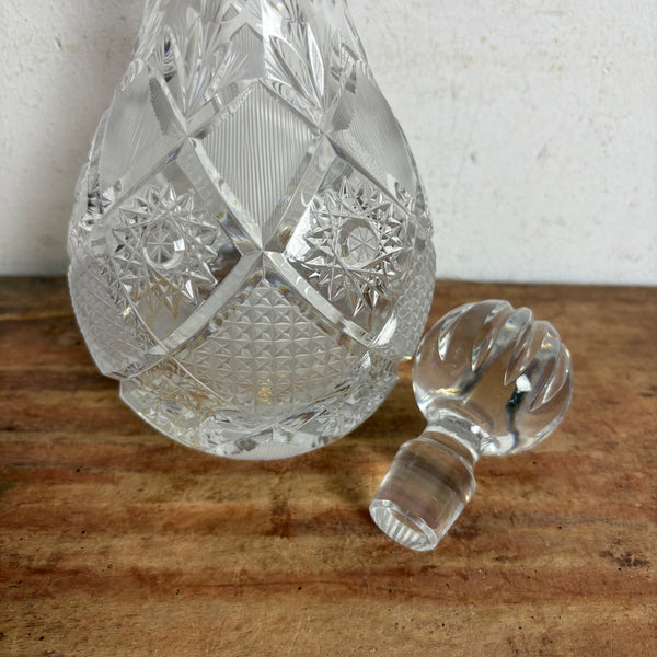 Vintage Bleikristall Karaffe