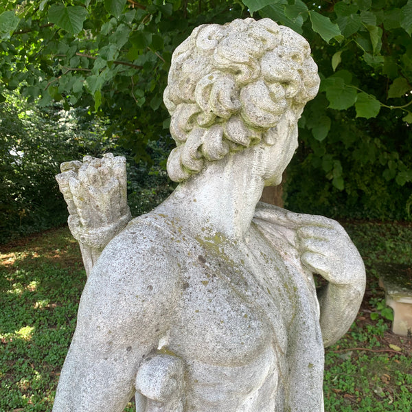 Vintage Italienische Gartenstatue
