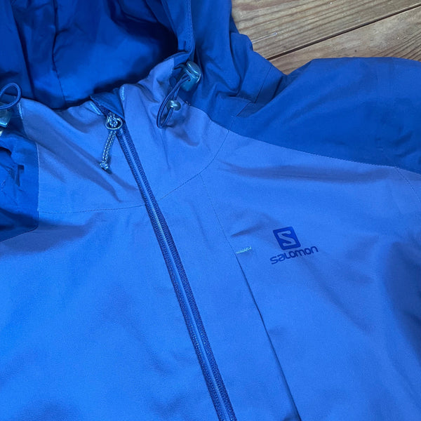 Salomon AdvanceSkin Dry Regenjacke in blau
