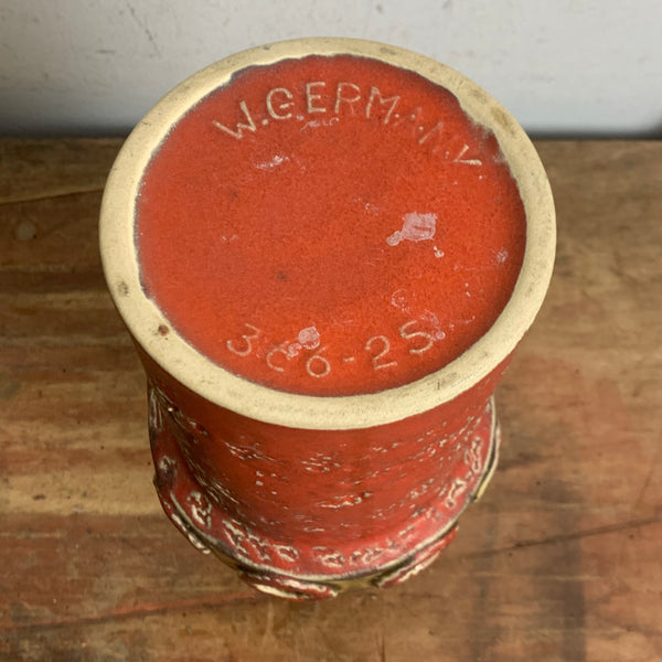 Vintage Keramik Vase 366-25 von Fohr
