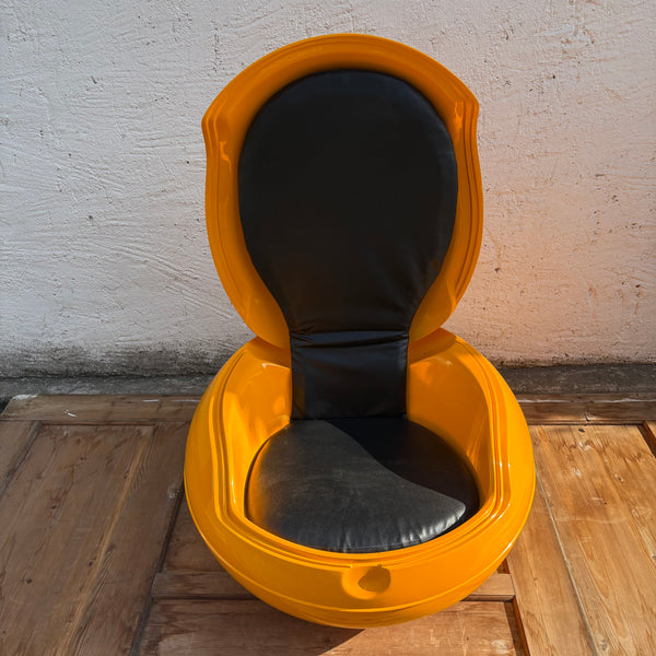 Vintage Space Age Design Senftenberger Ei Garden Egg Chair von Peter Ghyczy