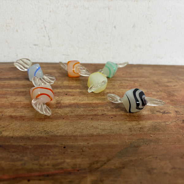 6 vintage Murano Glas Bonbon