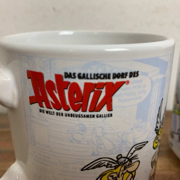 2 vintage Tassen Asterix und Obelix