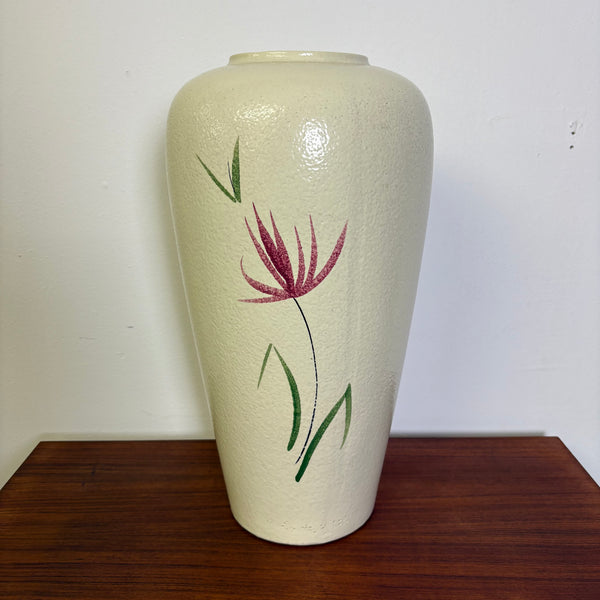 Mid Century Keramik Vase von Scheurich 517-50