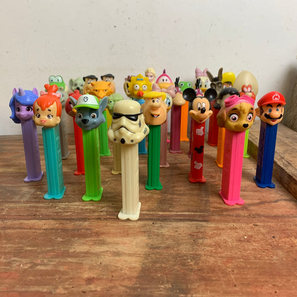 Vintage PEZ Figuren Konvolut