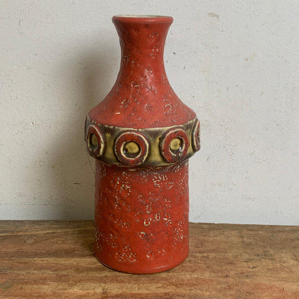 Vintage Keramik Vase 366-25 von Fohr