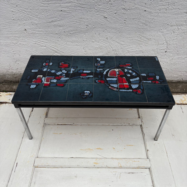 Vintage Design Coffee Table Keramik