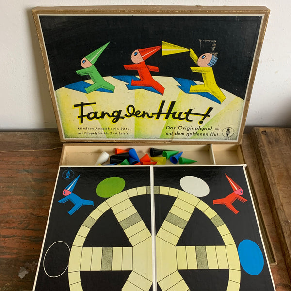 Vintage Gesellschaftsspiel Fang den Hut! Nr. 334c