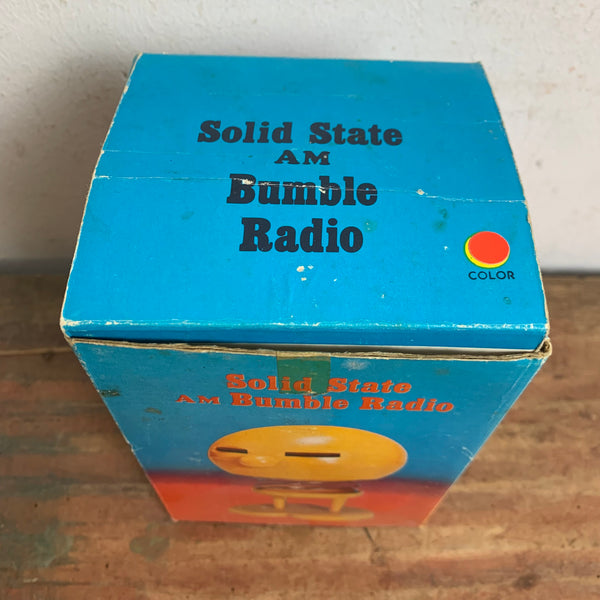 Vintage Space Age Radio Bumble Radio Solid State OVP