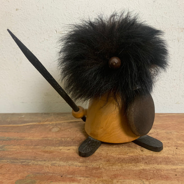 Vintage Mid Century Wikinger Figur skandinavisches Design