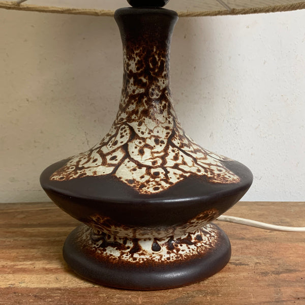 Keramik Lampe von Marbach Leuchten