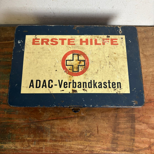 Vintage Metall Verbandkasten vom ADAC