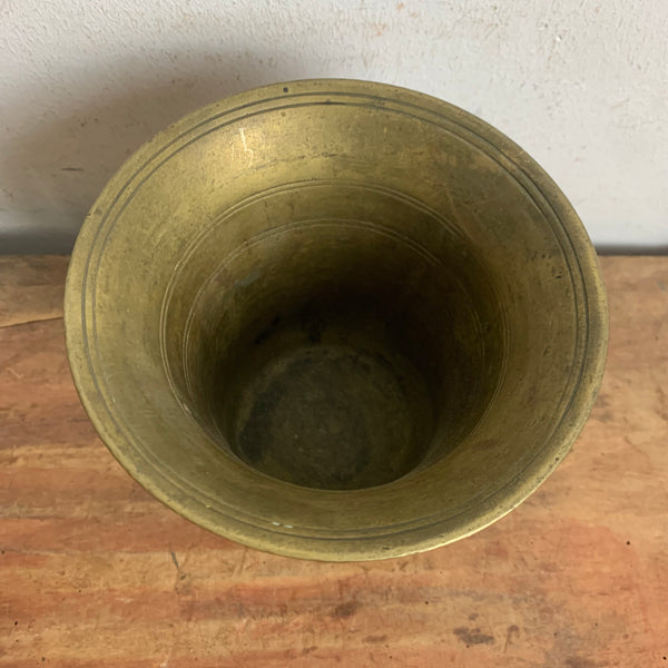 Vintage Apotheker Möser aus Messing