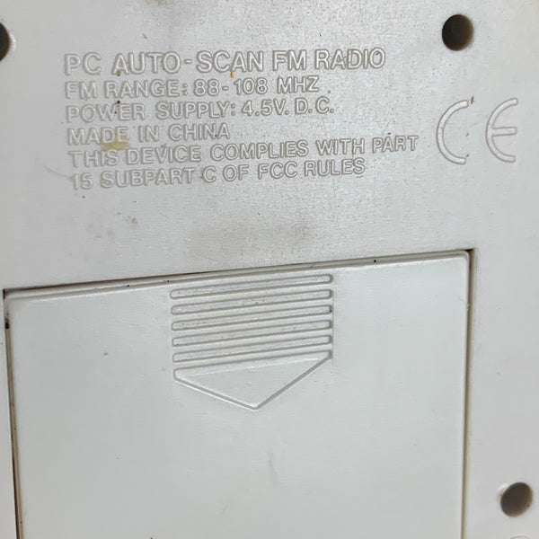 Vintage PC AUTO- SCAN FM RADIO