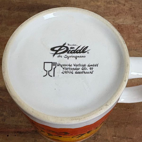 Kaffeebecher Tasse Diddl Hab dich lieb Becher