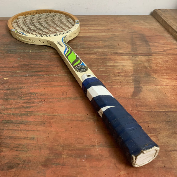 Vintage Holz Tennisschläger Snauwaert Expert