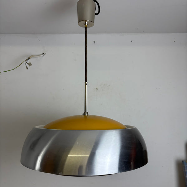 Vintage Design Space Age Aluminium Deckenlampe
