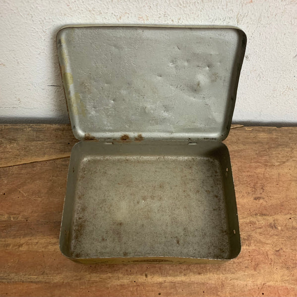 Vintage Rauch Tabak Blechdose von Krafft