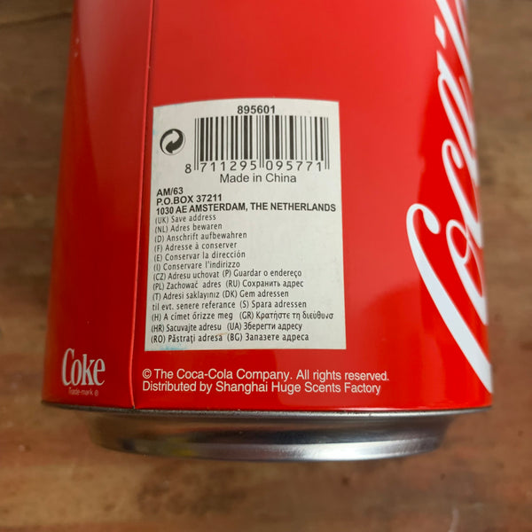 Coca Cola Dose als Spardose