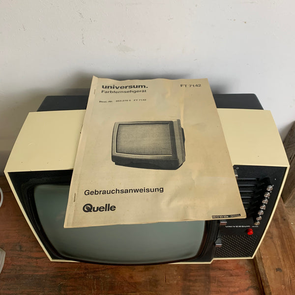 Vintage Fernseher Universum von Quelle