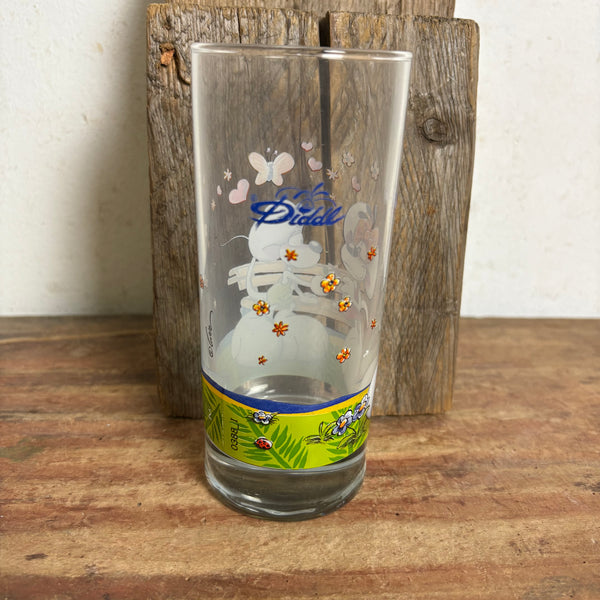 Vintage Diddl Trinkglas OVP