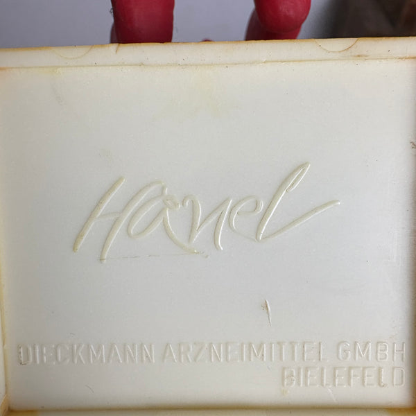 Vintage Werbefigur Teufel von Hanel Dieckmann Arzneimittel