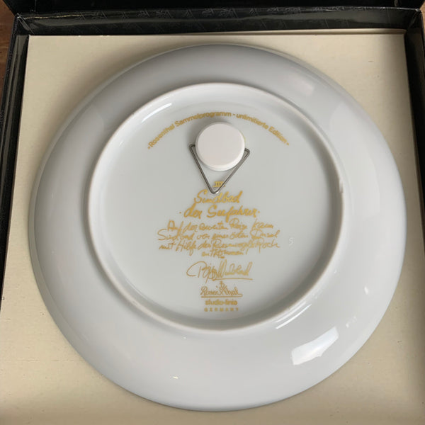 Sammelteller Sindbad der Seefahrer von Björn Wiinblad für Rosenthal