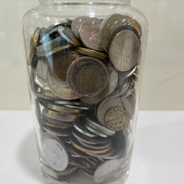 2 kg Konvolut alte Münzen aus Europa und der ganzen Welt