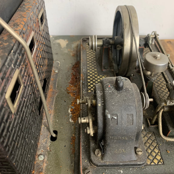 Vintage Dampfmaschine von Märklin zum restaurieren