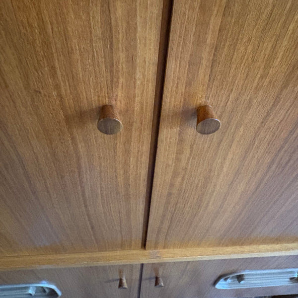 Vintage Dänisches Teakholz Highboard von Dyrlund