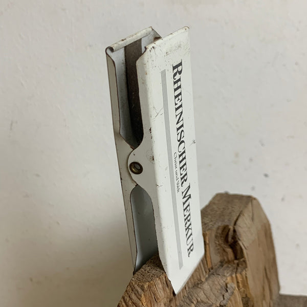 Vintage Zeitungsklammer Rheinischer Merkur