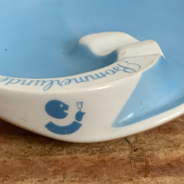 Vintage Aschenbecher Bommerlunder Aquavit