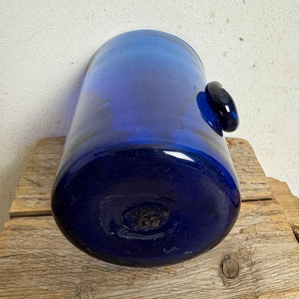 Vintage italienische Design Glas Vase