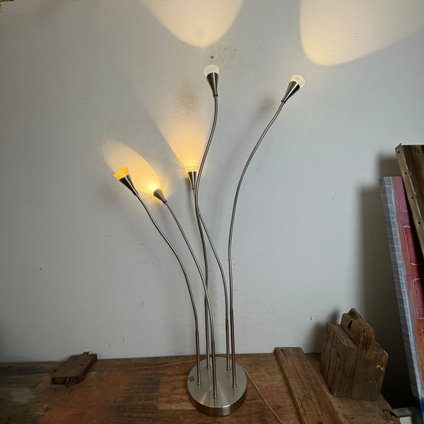 Vintage fünf flexiblen Schwanenhals Arme Lampe TYP B0907 TIVED von Ikea