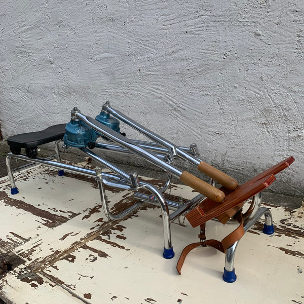 Vintage Rudergerät von Gold-Rad