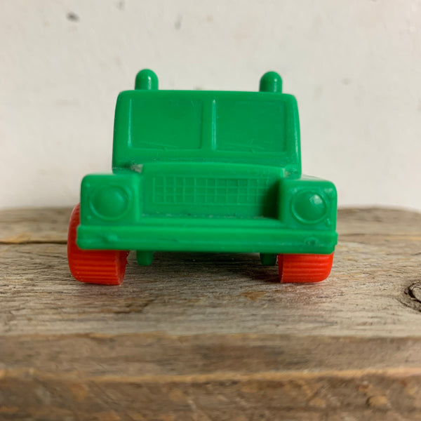 Vintage Gummi Auto Abschleppwagen von LKE Prod. Denmark