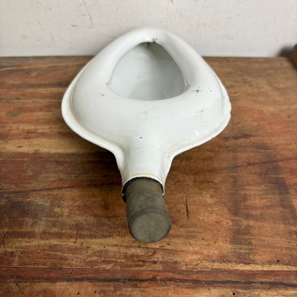 Antikes Emaille Urinal