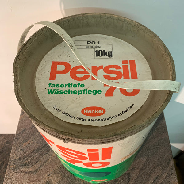 Vintage Waschmittel Waschpulver Tonne Persil