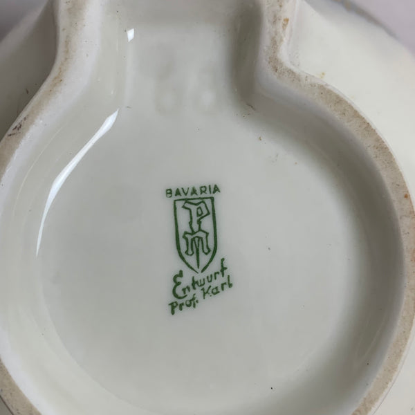 Art Deco Porzellan Design Vase von Franz Josef Karl für Neuerer Porzellan