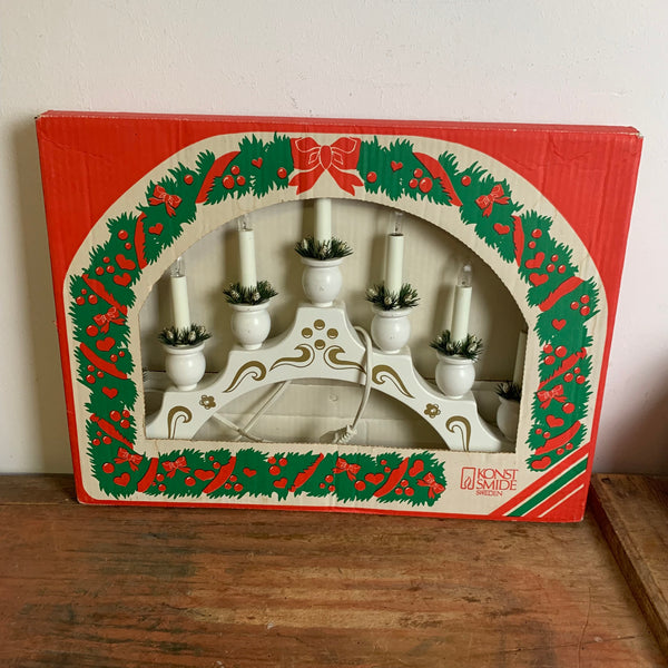 Vintage schwedischer Schwibbogen