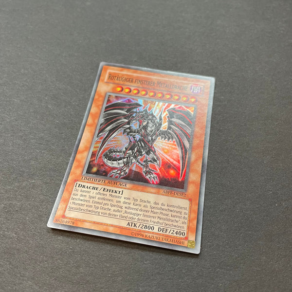 Rotäugiger Finster Metalldrache - Yu-Gi-Oh! Karte