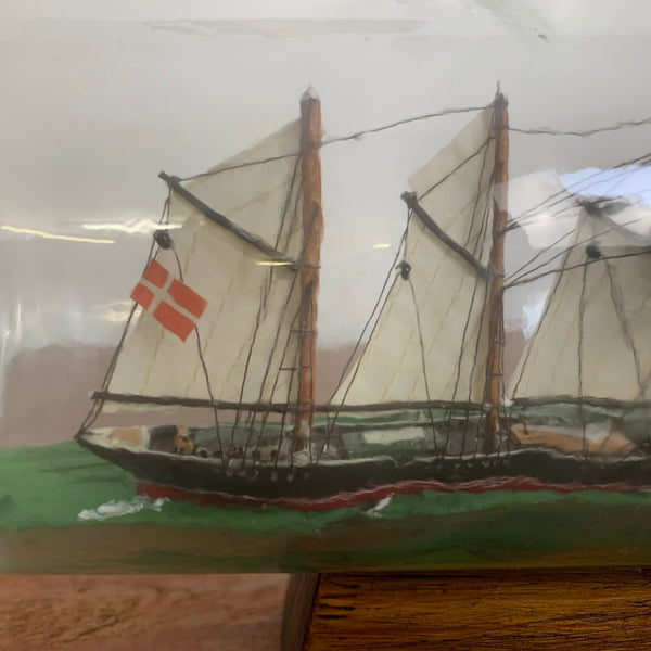 Buddelschiff Vollschiff Najaden